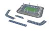 Picture of Nanostad - Tottenham Hotspur White Hart Lane Stadium - 3D Puzzle