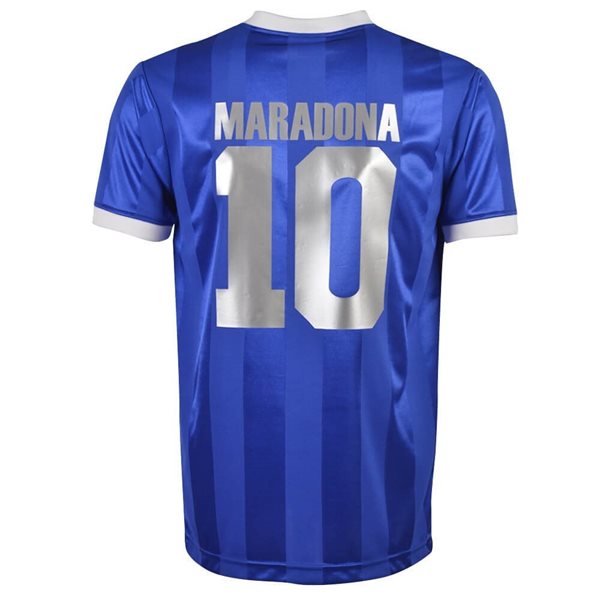 Picture of TOFFS - Argentina Retro Football Away Shirt WC 1986 + Maradona 10