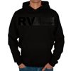 Picture of Rugby Vintage - New Zealand Colour Banner Hoody - Black