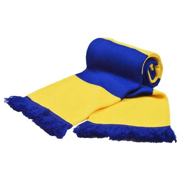 Picture of TOFFS - Yellow & Blue Bar Scarf