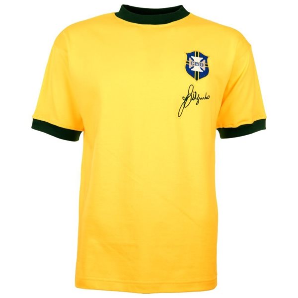 Picture of TOFFS - Brazil Jairzinho Retro Football Shirt W.C. 1970 + Number 7