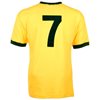 Picture of TOFFS - Brazil Jairzinho Retro Football Shirt W.C. 1970 + Number 7