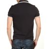 Picture of Fred Perry - Twin Tipped Polo - Black/ Porcelain/Porcelain