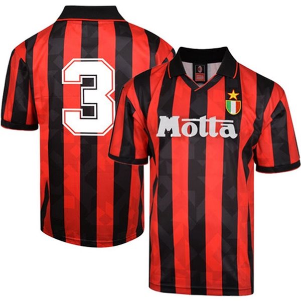 Picture of Score Draw - AC Milan Retro Football Shirt 1993-1994 + Number 3