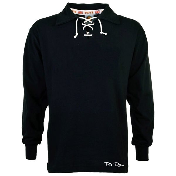 Picture of TOFFS - Classic Retro Long Sleeve Shirt - Black