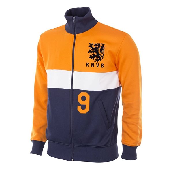 Holland Retro Voetbaljack 1983 + Nummer 9