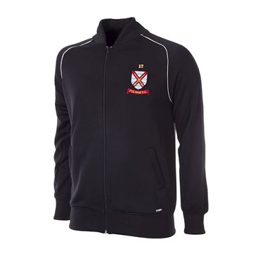 Fulham FC Official Football Gift Mens Retro Track Top Jacket 