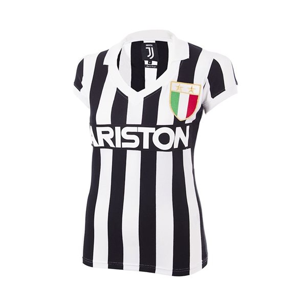 Juventus Womens Retro Football Shirt 1984-1985