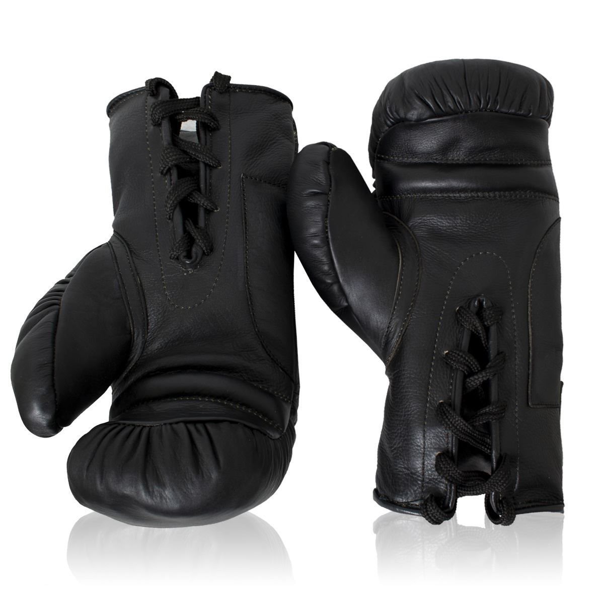 P. Goldsmith & Sons Retro Boxing Gloves 1930's Black Sportus
