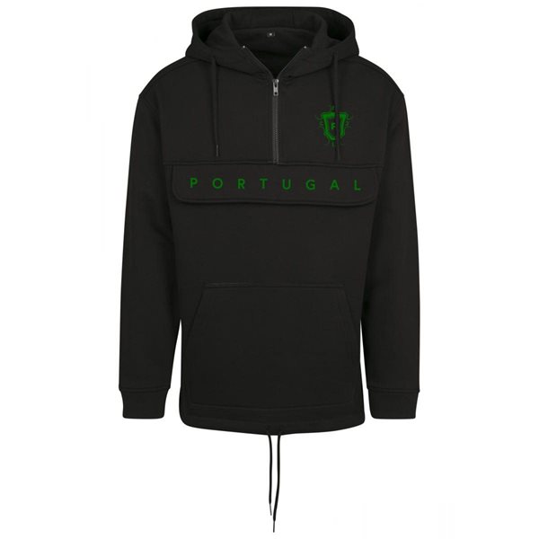 FC Eleven - Portugal Anorak Hoodie - Black