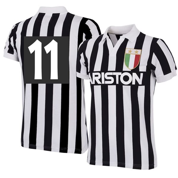 Picture of COPA Football - Juventus FC Retro Football Shirt 1984-1985 + Number 11