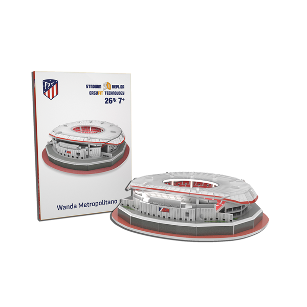 Atletico Madrid Wanda Metropolitano Stadium - 3D Puzzle