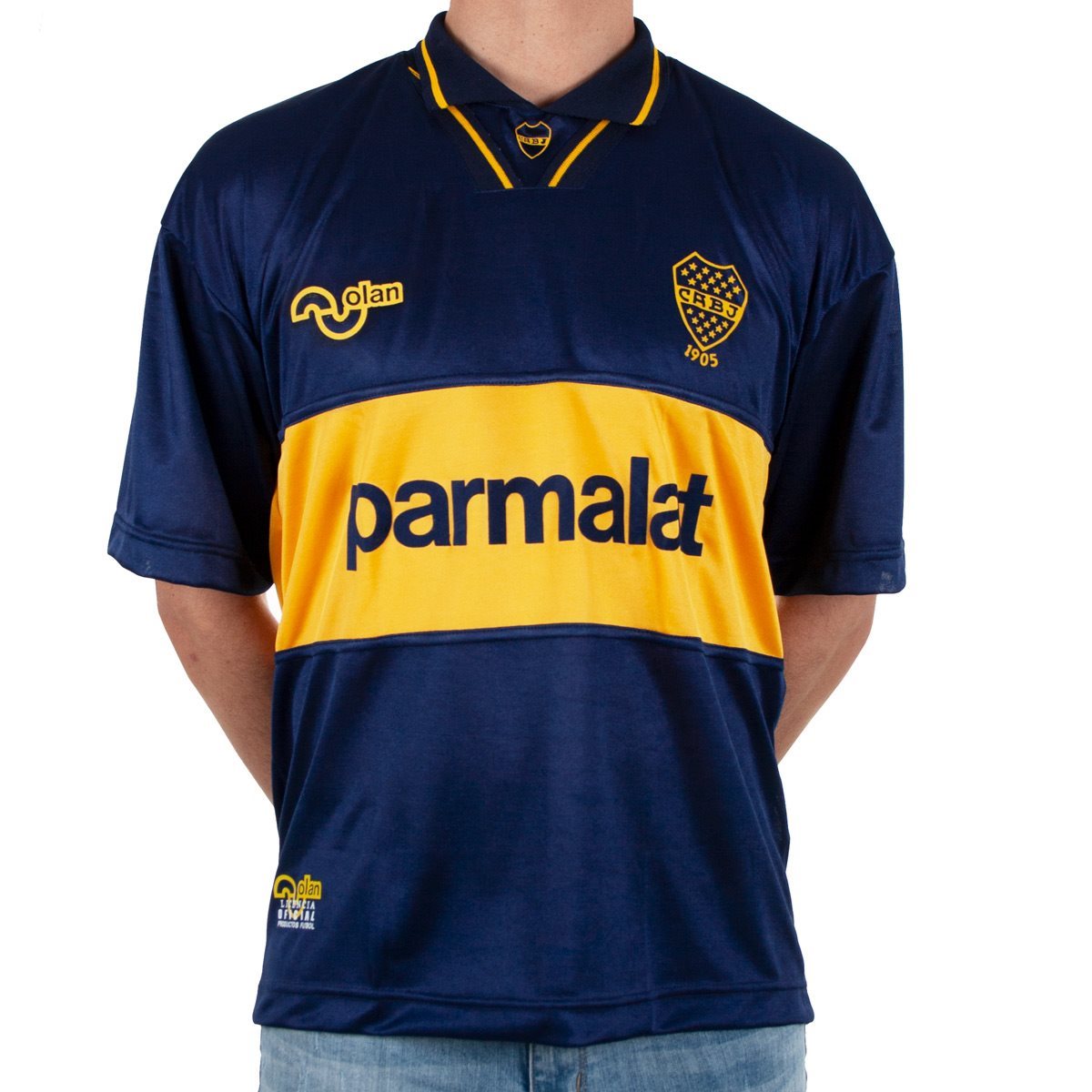 boca juniors parmalat shirt
