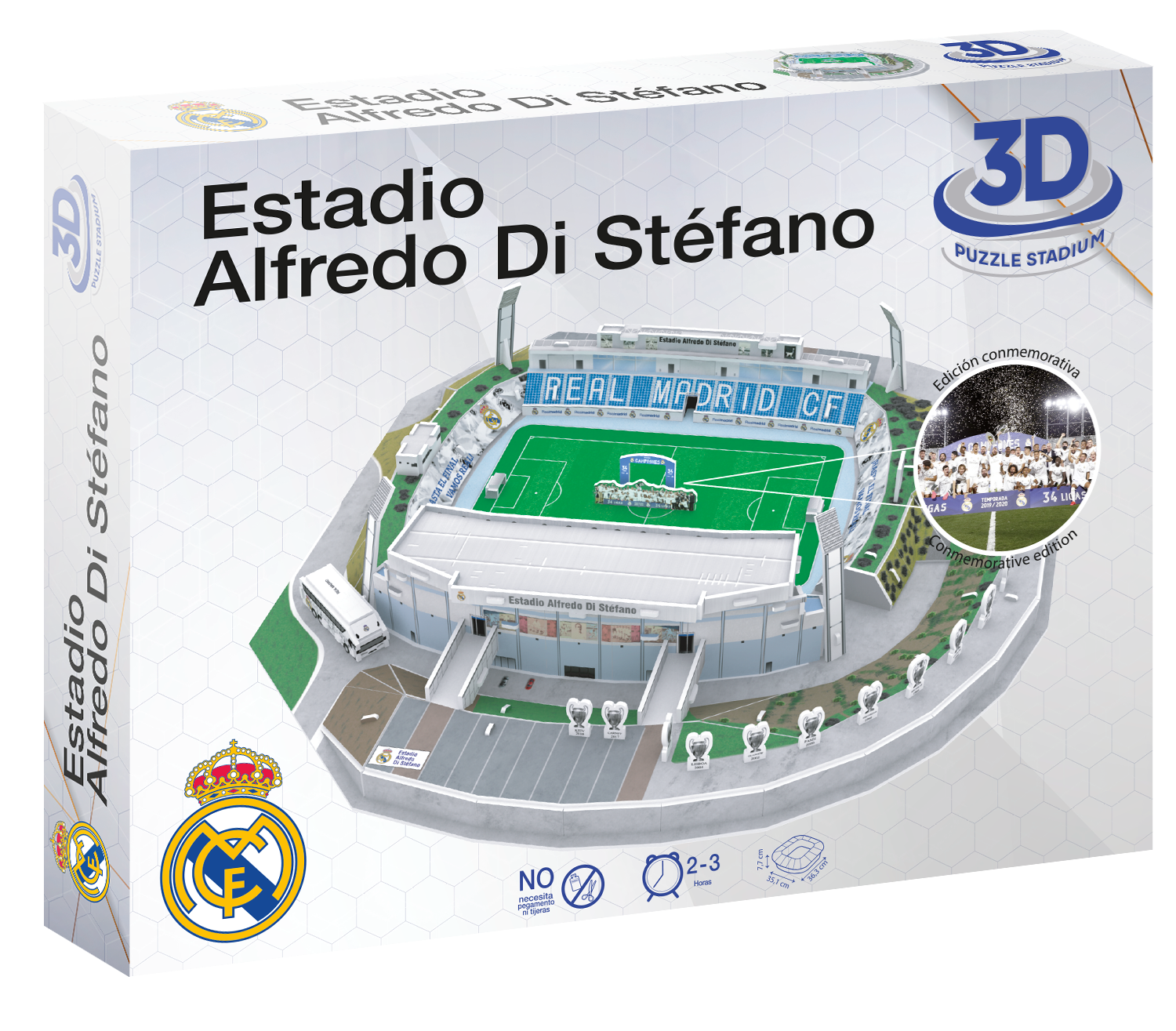 Real Madrid Bernabeu - 3D Puzzel - Sportus - Where sport meets