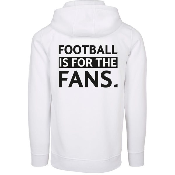 Football Is For The Fans hoodie FC Eleven - White