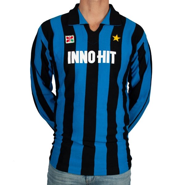 Golazzo! - Inter Milan 'MecSport' Retro Football Shirt 1981-1982 + Number 2 (Bergomi)