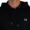 Fred Perry - Tipped Hooded Sweater - Black