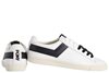 Pony - Topstar Leather Ox Sneakers - White/Black