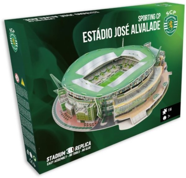 Sporting Lisbon José Alvalade Stadium - 3D Puzzle