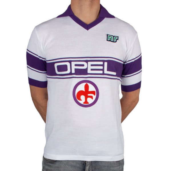 NR - Fiorentina Official Football Shirt Away 1984-1985 + Number 8 (Sócrates)