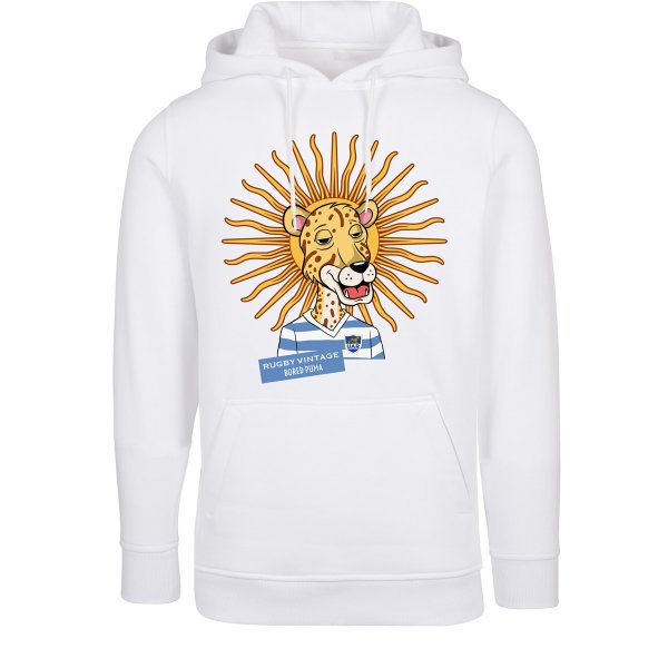 Rugby Vintage - Argentina 'Bored' Puma Hoodie - White