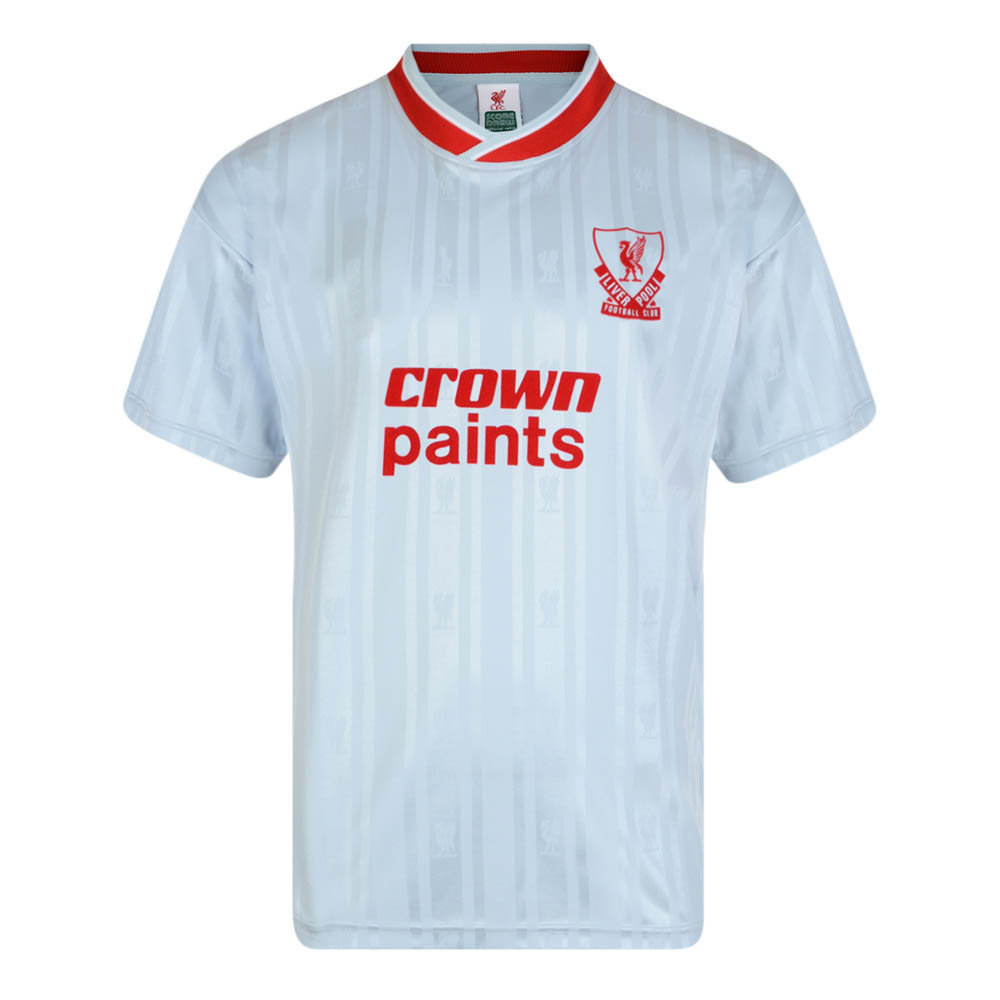Away shirt. Футбольная форма Ливерпуль ретро. FC 1987.