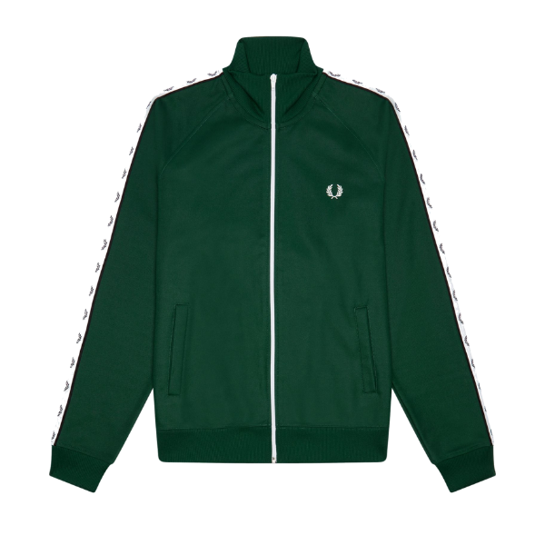 Picture of Fred Perry - Taped Track Jacket - Ivy
