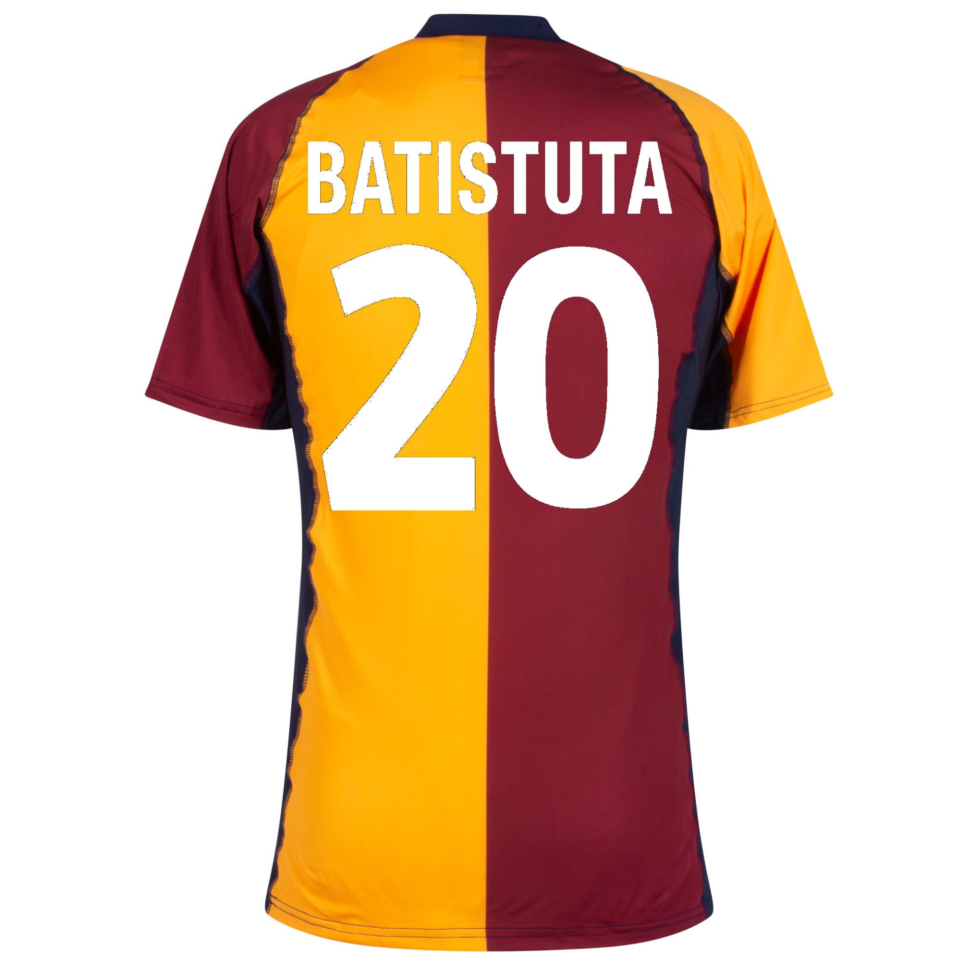 conjunto profesor Brillante AS Roma Retro Football Shirt 2001-2002 + Batistuta 20 - Sportus - Where  sport meets fashion