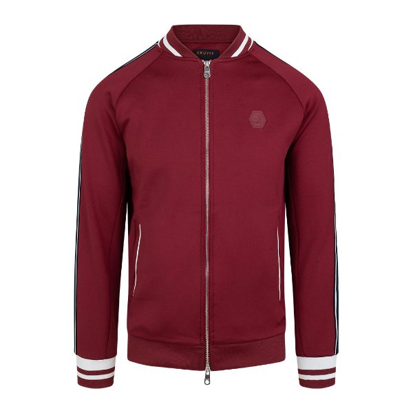 Cruyff - Santino Scuba Trainingsjack - Bordeaux Rood