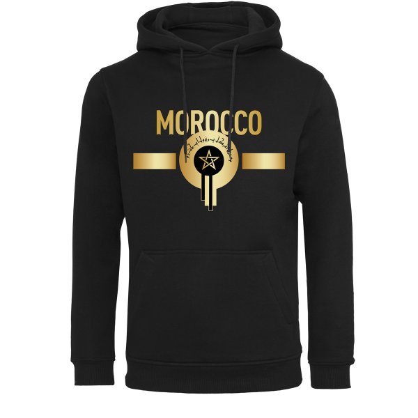 FC Eleven - Atlas Lions Morocco Hoodie - Black/ Gold