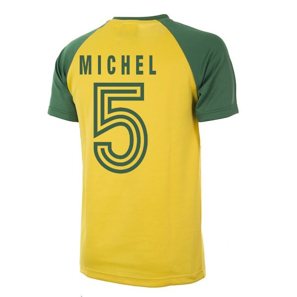 FC Nantes Retro Football Shirt 1978-1979 + Michel 5