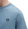 Fred Perry - Ringer T-Shirt - Ash Blue - M3519-S13