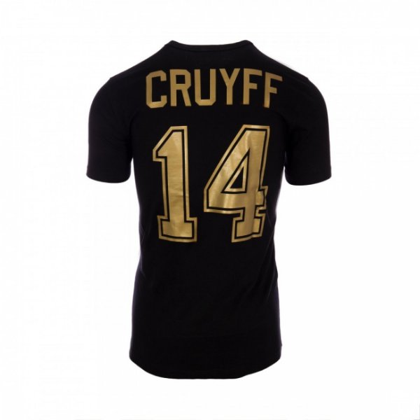 Picture of Cruyff - Fourteen T-Shirt - Black/ Gold