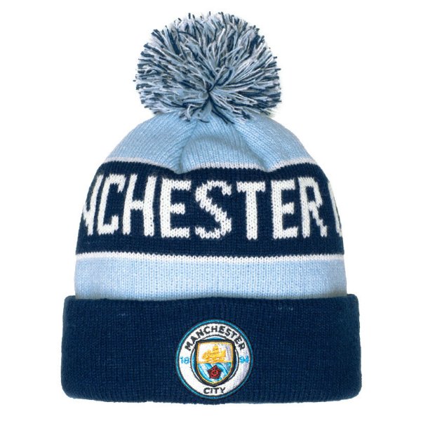 Fi Collection - Manchester City Beanie - Blue