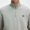 Fred Perry - Half Zip Sweater - Limestone