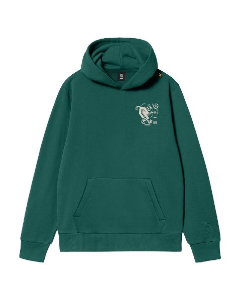 Robey - Kick Ups Hoodie - Donkergroen