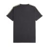 Fred Perry - Contrast Tape Ringer T-Shirt - Anchor Grey/ Black