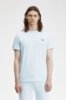 Picture of Fred Perry - Contrast Tape Ringer T-Shirt - Light Ice