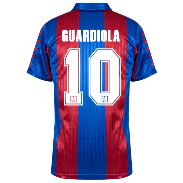 Meyba - FC Barcelona Football Shirt 1989-1992 + Guardiola 10