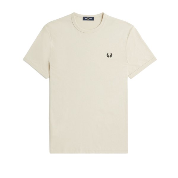 Fred Perry - Ringer T-Shirt - Oatmeal