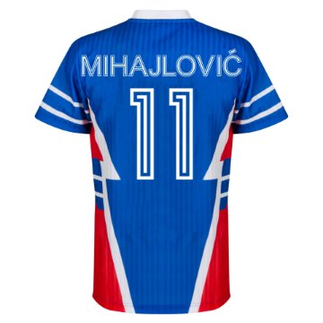 Yugoslavia Retro Football Shirt 1990 + Mihajlović 11 Yugoslavia Retro Football Shirt 1990 + Mihajlović 11