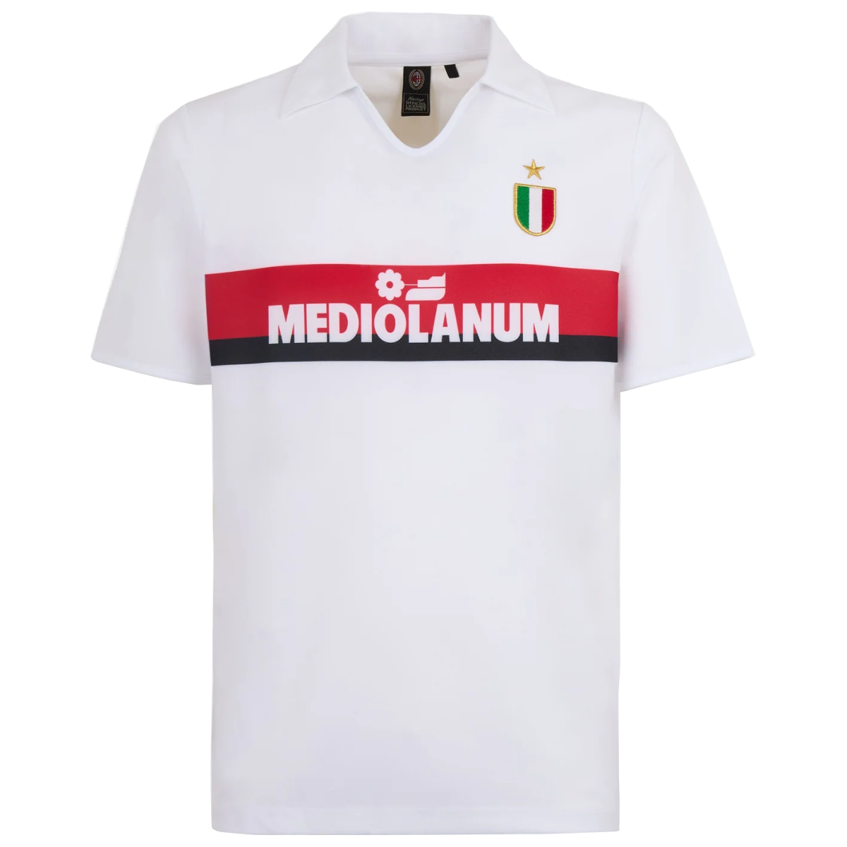 Maillot AC Milan 1988-89 Domicile #10 Gullit - Kappa Taille M - Fabriqué En Italie