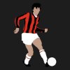 Picture of FC Eleven - Il Capitano Maldini T-Shirt - Black