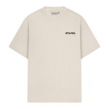 Off The Pitch - Wardrobe Essentials Loose Fit T-Shirt - Off White Off The Pitch - Wardrobe Essentials Loose Fit T-Shirt - Off White
