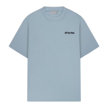 Off The Pitch - Wardrobe Essentials Loose Fit T-Shirt - Lichtblauw Off The Pitch - Wardrobe Essentials Loose Fit T-Shirt - Lichtblauw