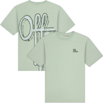 Off The Pitch - Landscape Regular Fit T-Shirt - Mint Off The Pitch - Landscape Regular Fit T-Shirt - Mint