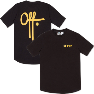 Show details for Off The Pitch - Full Stop T-Shirt - Black/ Yellow Picture of Off The Pitch - Full Stop T-Shirt - Black/ Yellow
