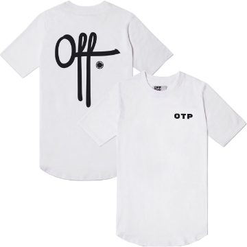 Show details for Off The Pitch - Full Stop T-Shirt - White Picture of Off The Pitch - Full Stop T-Shirt - White