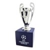 UEFA Champions League Official Replica 3D Trophy on Wooden Pedestal (70mm)