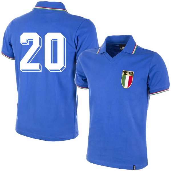 COPA Switzerland 1982 Retro Football Shirt – Maglietta Da Calcio Retrò Uomo Con Scollo A V, Colore Rosso, Taglia XL, In Cotone E Poliestere